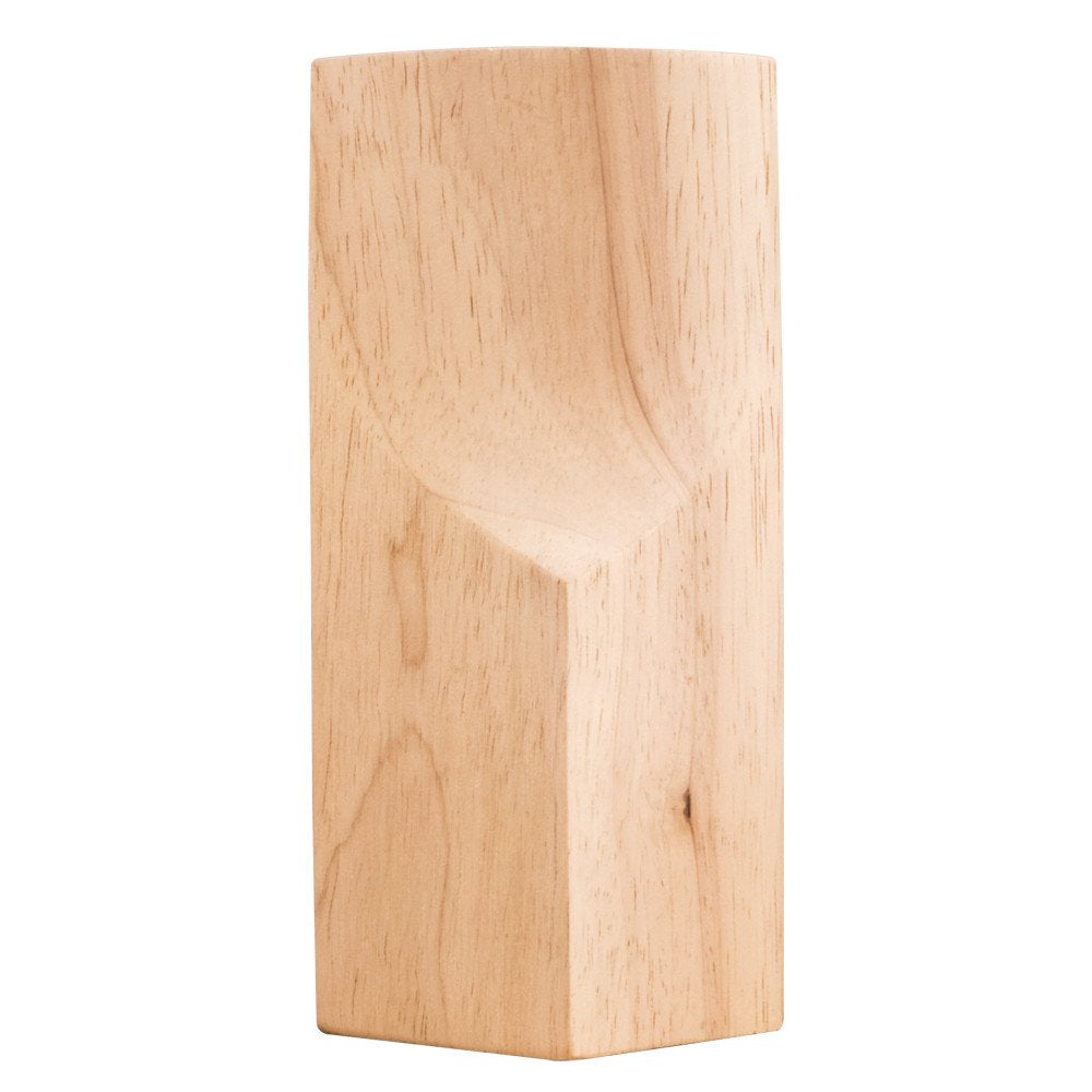 Hardware Resources TB2-OK 2-13/16" W x 1-7/8" D x 5-15/16" H Oak Corner Cove Transition Block