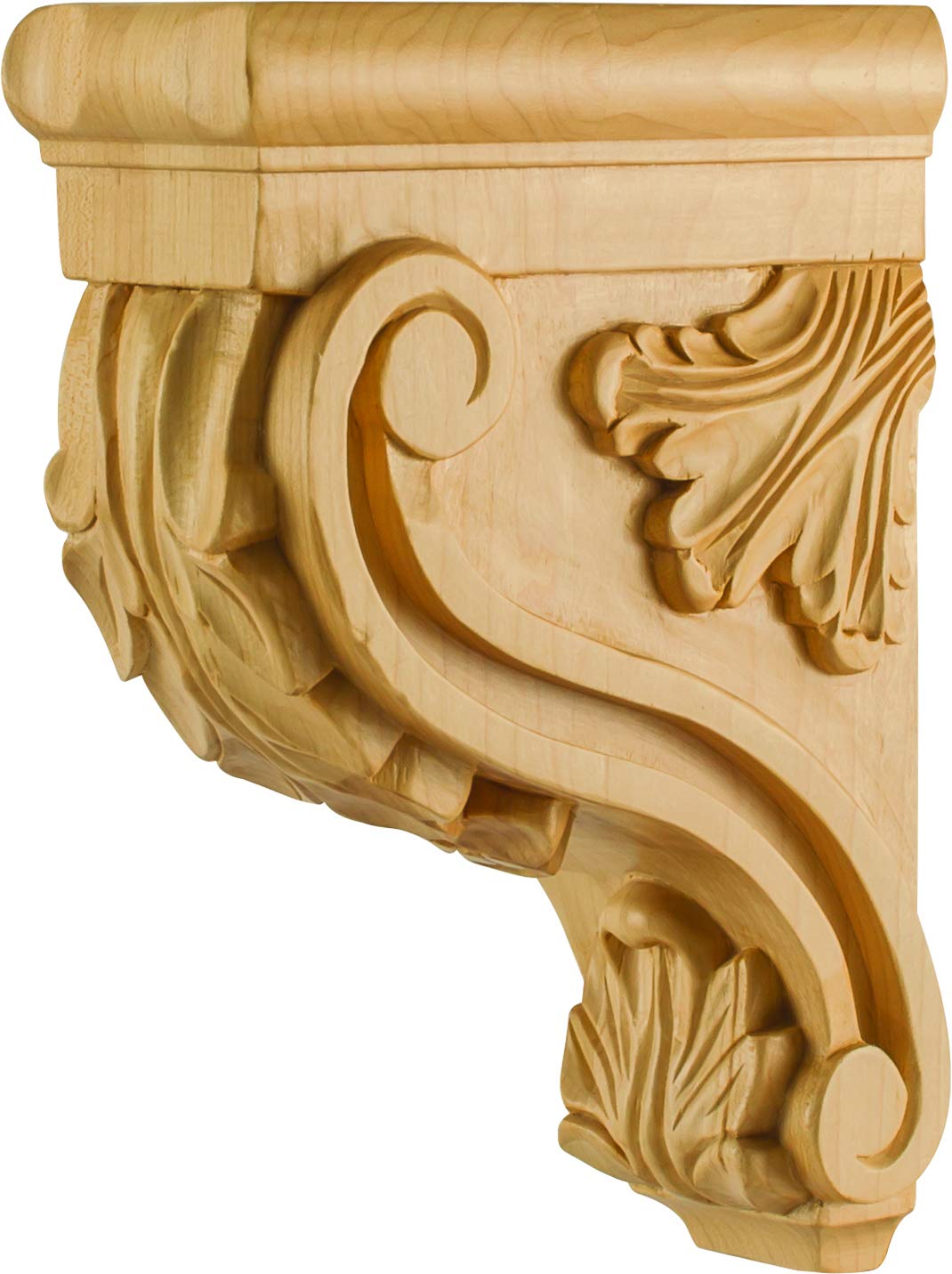 Hardware Resources CORE-1-CH 3" W x 7" D x 10" H Cherry Acanthus Corbel