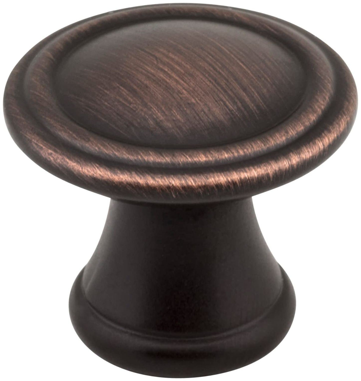 Jeffrey Alexander Z110-DBAC 1-3/16" Diameter Brushed Oil Rubbed Bronze Cordova Cabinet Knob