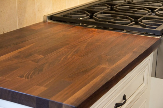 John Boos WALKCT-BL4227-V Blended Walnut Counter Top with Varnique Finish, 1.5" Thickness, 42" x 27"