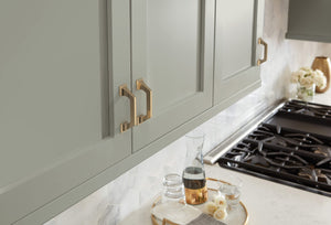 Amerock BP37375CZ Champagne Bronze Cabinet Pull 3 in (76 mm) Center-to-Center Cabinet Handle Exceed Drawer Pull Kitchen Cabinet Handle Furniture Hardware