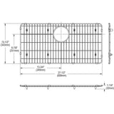 Elkay LKOBG2915SS Stainless Steel 27.5" D x 1.262" H x 13.5" W Bottom Grid
