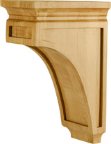 Hardware Resources CORO-4-RW 5" W x 8" D x 12" H Rubberwood Mission Corbel
