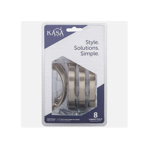 KasaWare K8173SN-8 3-7/8" Overall Length Rounded Pull, 8-pack