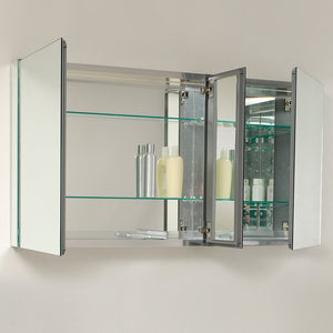 Fresca FMC8013 Fresca 50" Wide x 26" Tall Bathroom Medicine Cabinet w/ Mirrors