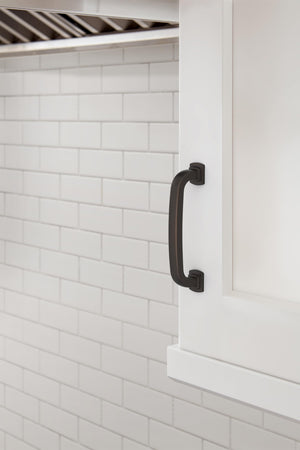 Amerock BP36894ORB Oil-Rubbed Bronze Cabinet Pull 3-3/4 inch (96mm) Center-to-Center Cabinet Hardware Surpass Furniture Hardware Drawer Pull