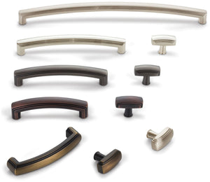 Jeffrey Alexander 519-96NI 96 mm Center-to-Center Polished Nickel Delgado Cabinet Pull