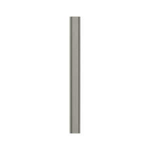 Amerock Cabinet Pull Satin Nickel 5-1/16 inch (128 mm) Center-to-Center Status 1 Pack Drawer Pull Cabinet Handle Cabinet Hardware