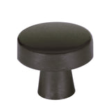 Amerock Cabinet Knob Black Bronze 1-5/16 inch (33 mm) Diameter Blackrock 1 Pack Drawer Knob Cabinet Hardware