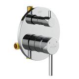 PULSE ShowerSpas 3005-RIVD-CH Two Way Tru-Temp Pressure Balance 1/2" Rough-In Valve with Chrome Trim Kit