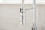 Gerber D451288 The Foodie Pre-rinse Single Handle Spring-spout Kitchen Faucet -...