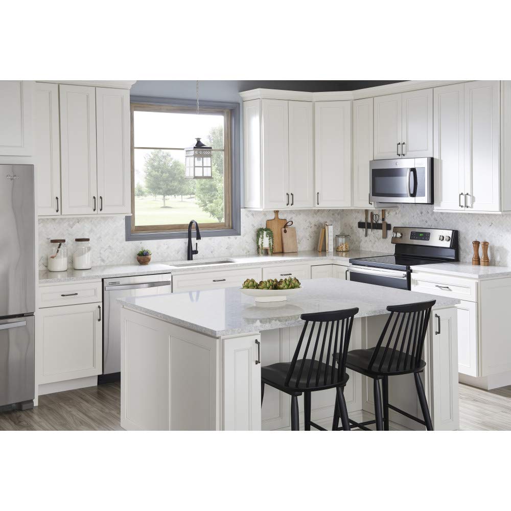 Jeffrey Alexander 839-3MB 3" Center-to-Center Matte Black Callie Cabinet Pull