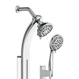 PULSE ShowerSpas 1070-CH Nirvana Stainless Steel Brushed ShowerSpa, Chrome