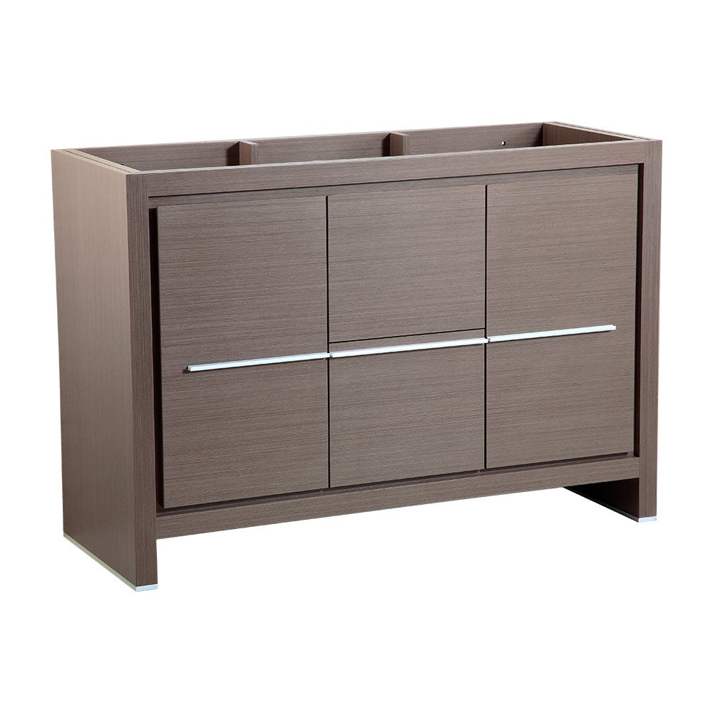 Fresca FCB8148GO Fresca Allier 48" Gray Oak Modern Bathroom Cabinet