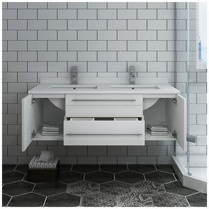 Fresca FCB6148WH-UNS-D-CWH-U