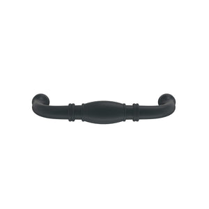 Amerock Cabinet Pull Matte Black 3-3/4 inch (96 mm) Center-to-Center Granby 1 Pack Drawer Pull Drawer Handle Cabinet Hardware