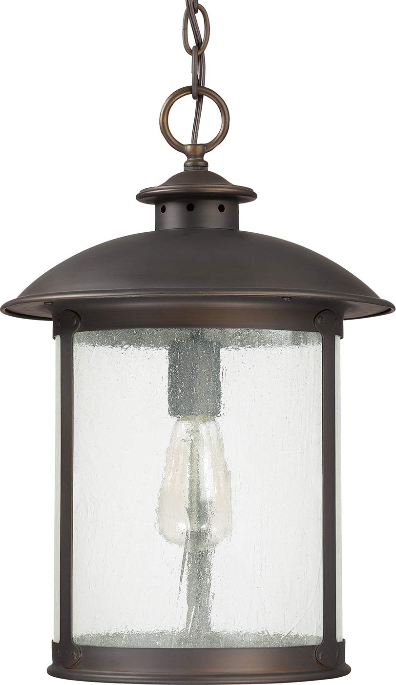 Capital Lighting 9564OB Dylan 1 Light Outdoor Hanging Lantern Old Bronze