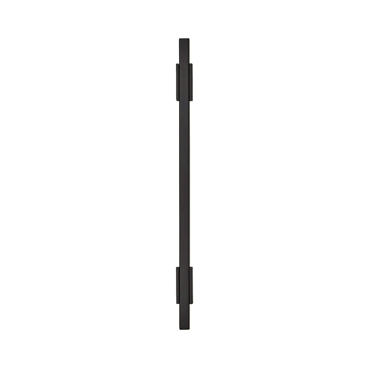 Amerock Cabinet Pull Matte Black/Matte Black 6-5/16 inch (160 mm) Center to Center Urbanite 1 Pack Drawer Pull Drawer Handle Cabinet Hardware