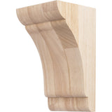 Hardware Resources COR33-2CH 5" W x 6" D x 10" H Cherry Minimalist Corbel