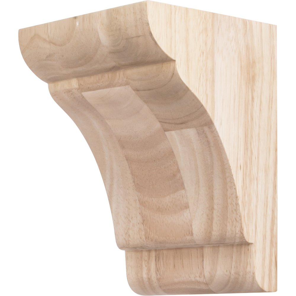 Hardware Resources COR33-1ALD 5" W x 6" D x 8" H Alder Minimalist Corbel