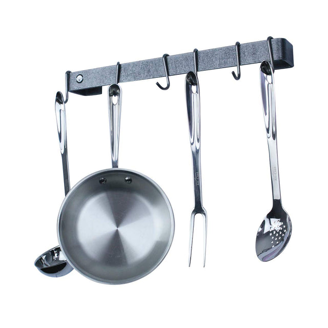 Enclume WR0 HS 18" Classic Wall Rack Utensil Bar w/ 6 Hooks HS