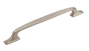 Amerock Appliance Pull Satin Nickel 12 inch (305 mm) Center to Center Highland Ridge 1 Pack Drawer Pull Drawer Handle Cabinet Hardware