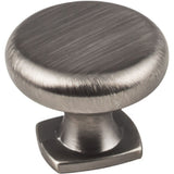Jeffrey Alexander MO6303BNBDL 1-3/8" Diameter Brushed Pewter Belcastel 1 Cabinet Knob