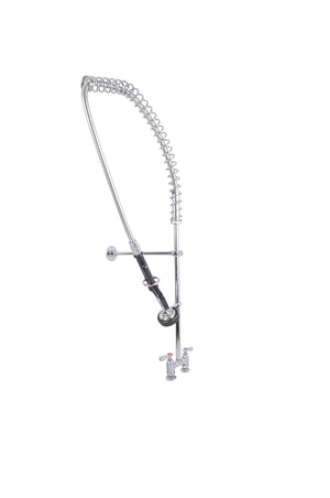 John Boos PB-PRD-2LF Faucet, Pre-Rinse Unit, for ProBowl Sinks, Low-Lead, Deck Mount