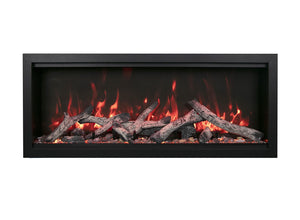 Amantii SYM-50-XT-BESPOKE Symmetry Xtra Tall Bespoke - 50" Indoor / Outdoor Electric Built In featuring, WiFi Compatibilty & Bluetooth Connectivity, MultiFunction Remote, and a Selection of Media Options