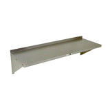 John Boos BHS1224 18 Gauge Stainless Steel Wall Shelf, 24 x 12 inch - 1 each.