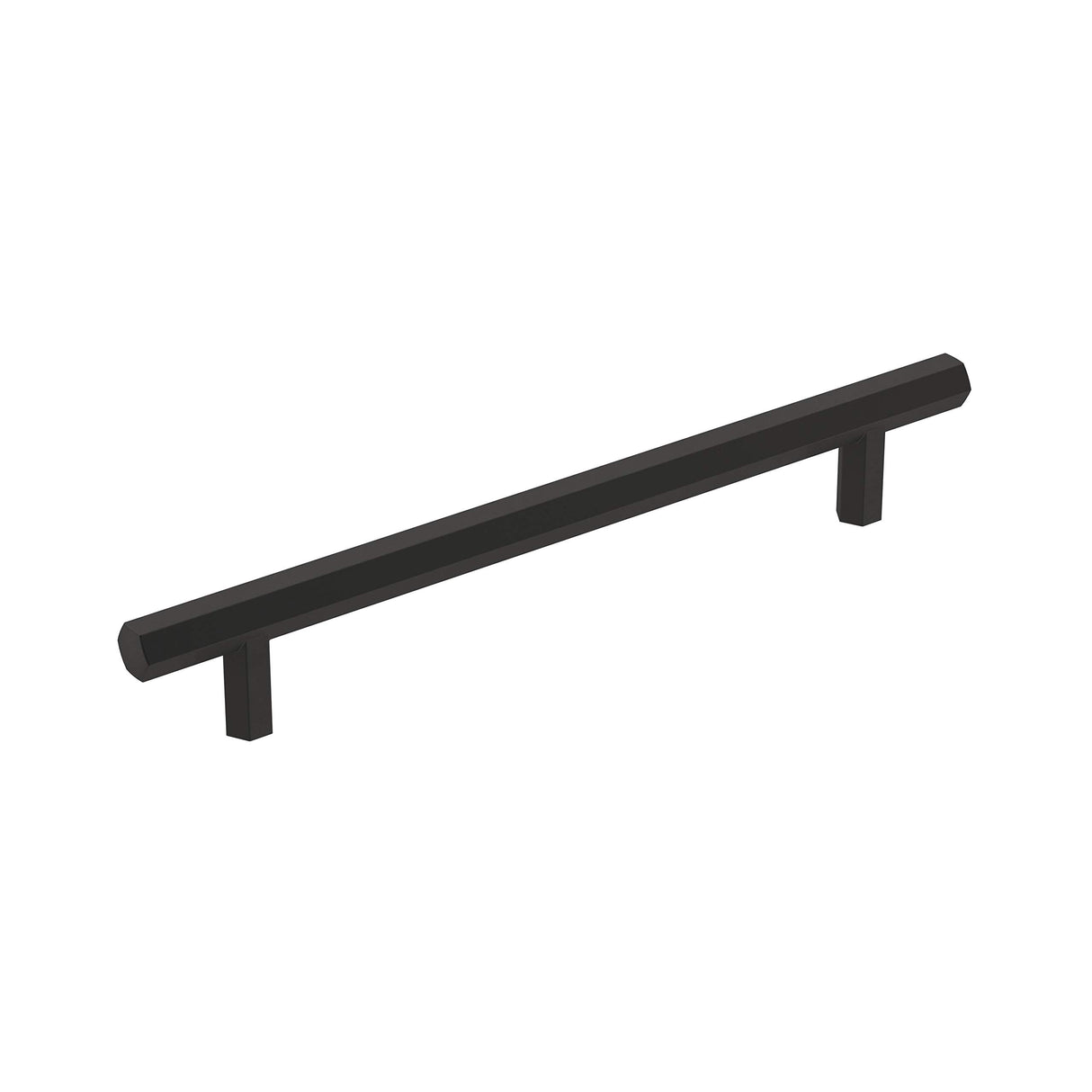 Amerock Cabinet Pull Matte Black 6-5/16 inch (160 mm) Center-to-Center Caliber 1 Pack Drawer Pull Cabinet Handle Cabinet Hardware