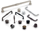 Jeffrey Alexander Z290-128-BNBDL 128 mm Center-to-Center Brushed Pewter Durham Cabinet Pull