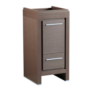 Fresca FCB8118GO Fresca Allier 16" Gray Oak Modern Bathroom Cabinet