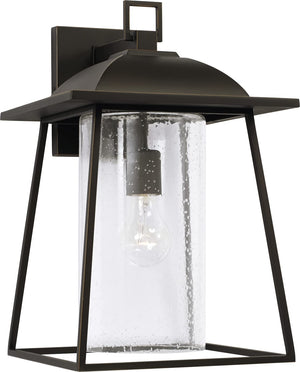Capital Lighting 943613OZ Durham 1 Light Outdoor Wall Lantern Oiled Bronze