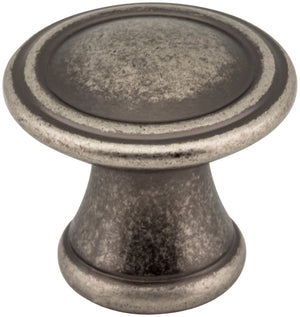 Jeffrey Alexander Z110-BNDL 1-3/16" Diameter Distressed Pewter Cordova Cabinet Knob
