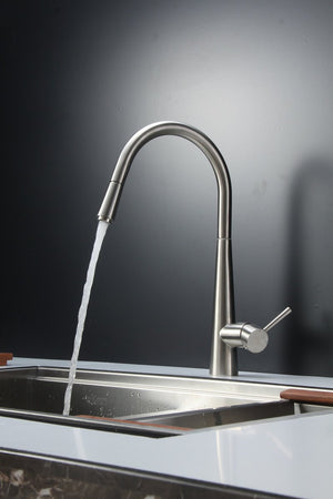 Ruvati RVF1221BN Single Handle Kitchen Faucet