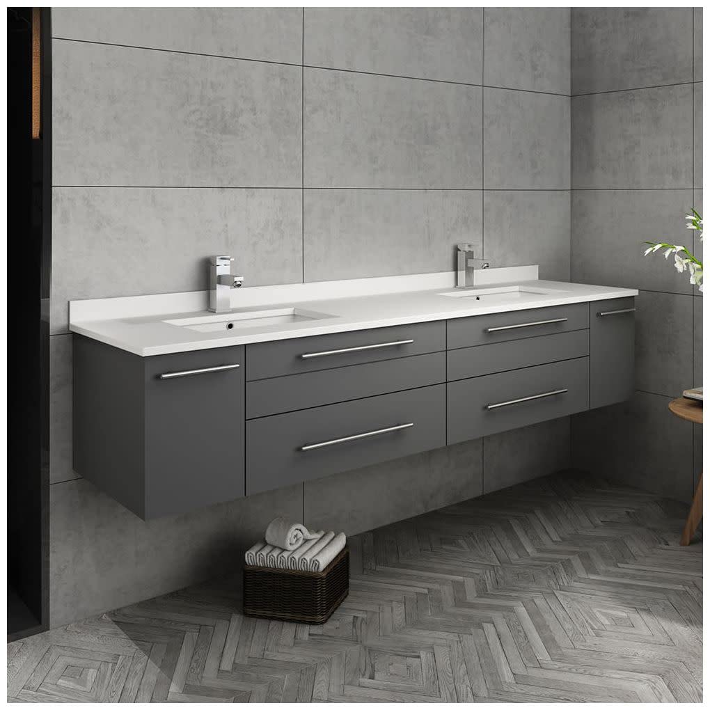 Fresca FCB6172WH-UNS-D-CWH-U