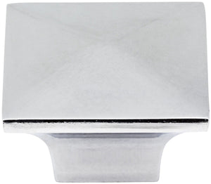 Jeffrey Alexander 595BNBDL 1-1/4" Overall Length Brushed Pewter Pyramid Cairo Cabinet Knob
