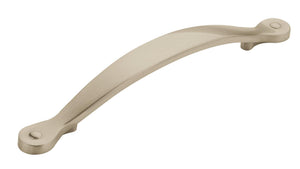 Amerock Cabinet Pull Satin Nickel 5-1/16 inch (128 mm) Center to Center Inspirations 1 Pack Drawer Pull Drawer Handle Cabinet Hardware