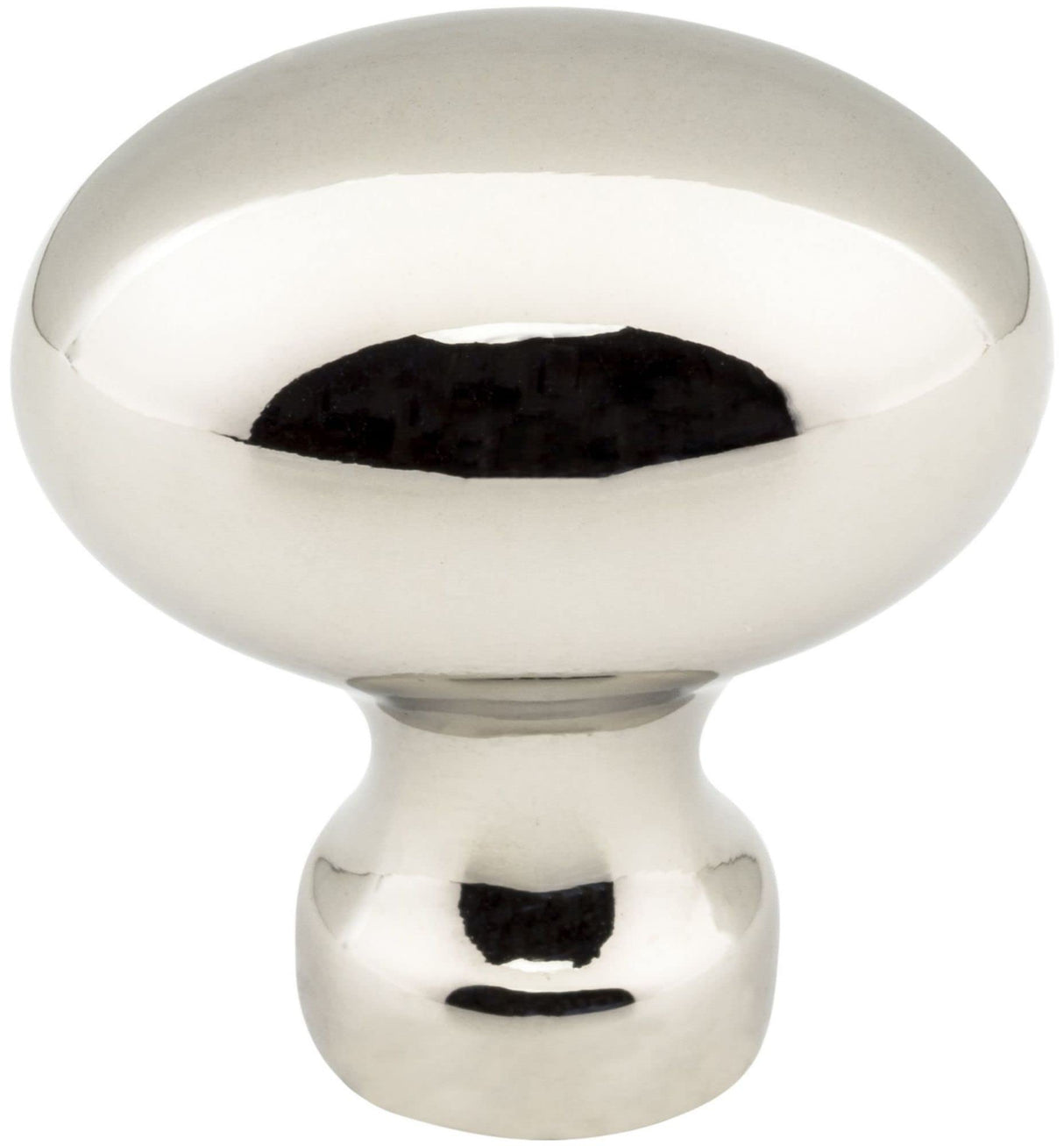 Jeffrey Alexander 3990-SN 1-3/16" Overall Length Satin Nickel Football Bordeaux Cabinet Knob