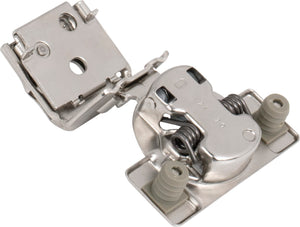 Hardware Resources 9392-000 105° 1-1/2" Overlay Heavy Duty DURA-CLOSE® Soft-close Compact Hinge with Press-in 8 mm Dowels