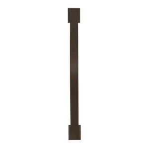Amerock Appliance Pull Polished Nickel 12 inch (305 mm) Center to Center Candler 1 Pack Drawer Pull Drawer Handle Cabinet Hardware