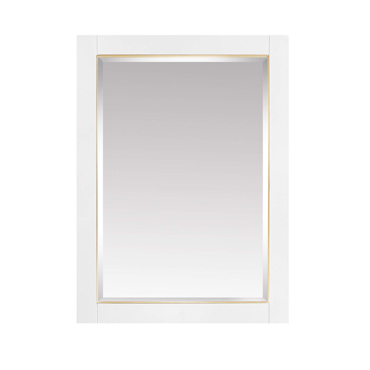 Avanity 22 in. Mirror Cabinet for Allie / Austen in White with Gold Trim
