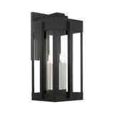 Livex Lighting 27716-04 Lexington - 4 Light Outdoor Wall Lantern, Black Finish with Clear Glass