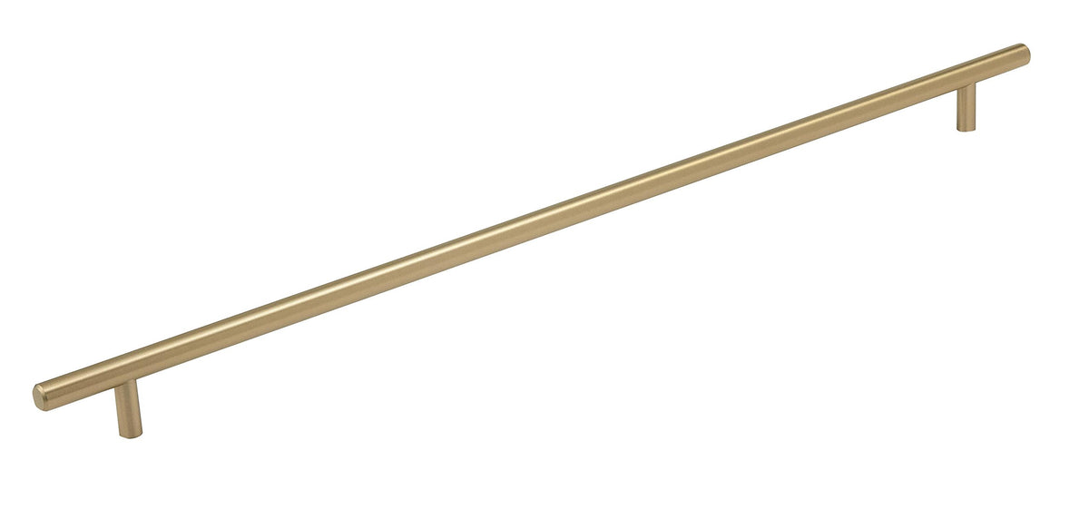 Amerock Cabinet Pull Golden Champagne 18-7/8 inch (480 mm) Center to Center Bar Pulls 1 Pack Drawer Pull Drawer Handle Cabinet Hardware