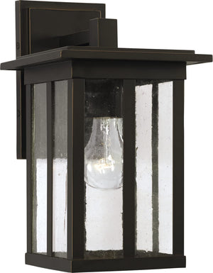 Capital Lighting 943811OZ Barrett 1 Light Outdoor Wall Lantern Oiled Bronze