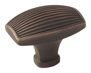Amerock Cabinet Knob Oil Rubbed Bronze 1-1/2 inch (38 mm) Length Sea Grass 1 Pack Drawer Knob Cabinet Hardware
