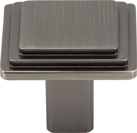 Elements 351L-DBAC 1-1/4" Overall Length Brushed Oil Rubbed Bronze Square Calloway Cabinet Knob