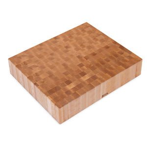 John Boos BB02 Large Maple Wood Cutting Board for Kitchen 30 x 24 Inches, 6 Inches Thick Non-Reversible Charcuterie End Grain Block with Oil Finish 30X24X6 MPL-END GR-REV-CHOP BLOCK