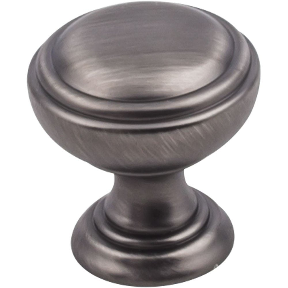 Jeffrey Alexander 658BNBDL 1-1/4" Diameter Brushed Pewter Tiffany Cabinet Knob